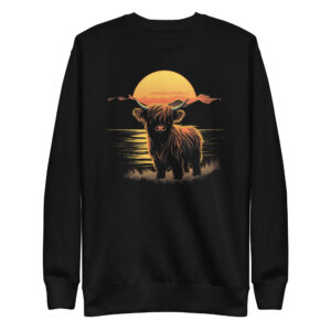 highland cow sweatshirt
